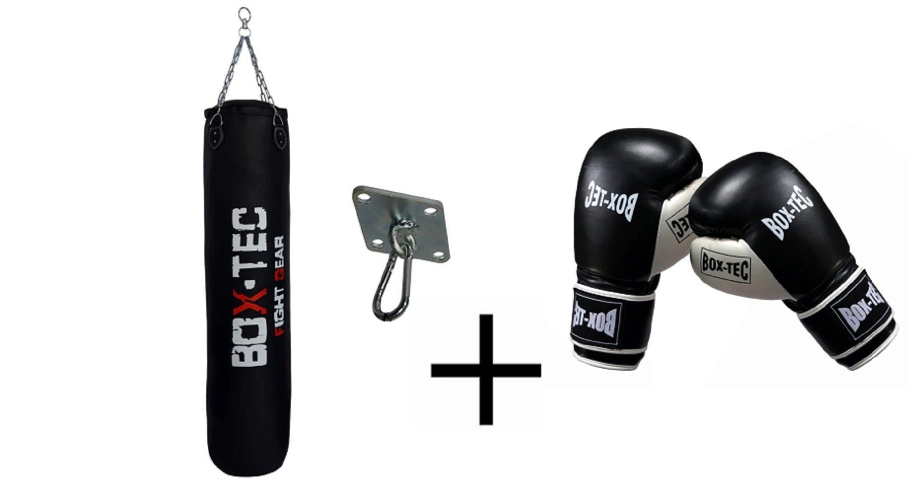 Trendy Sport Boxhandschuhe Premium Boxausrüstung: Boxsack mit Deckenhalterung+ Boxhandschuhe