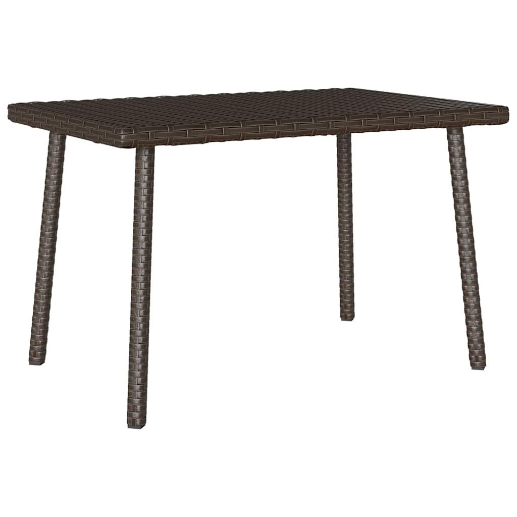 vidaXL Gartentisch Garten-Couchtisch Rechteckig Braun 60x40x37 günstig online kaufen