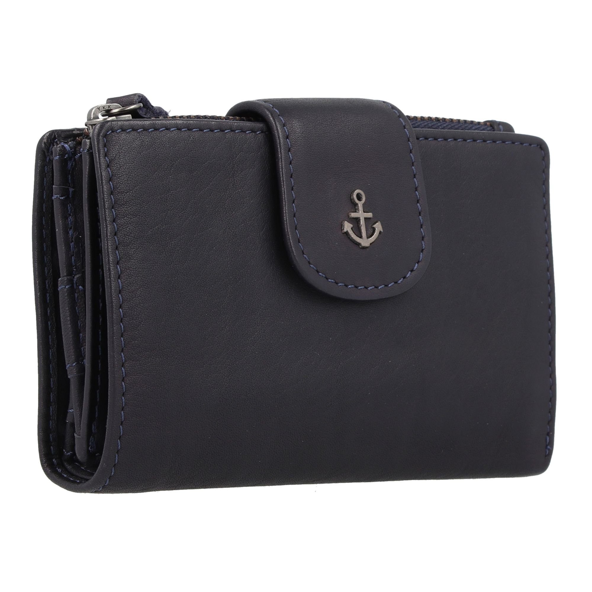 HARBOUR 2nd Geldbörse Anchor Love, Leder midnight navy