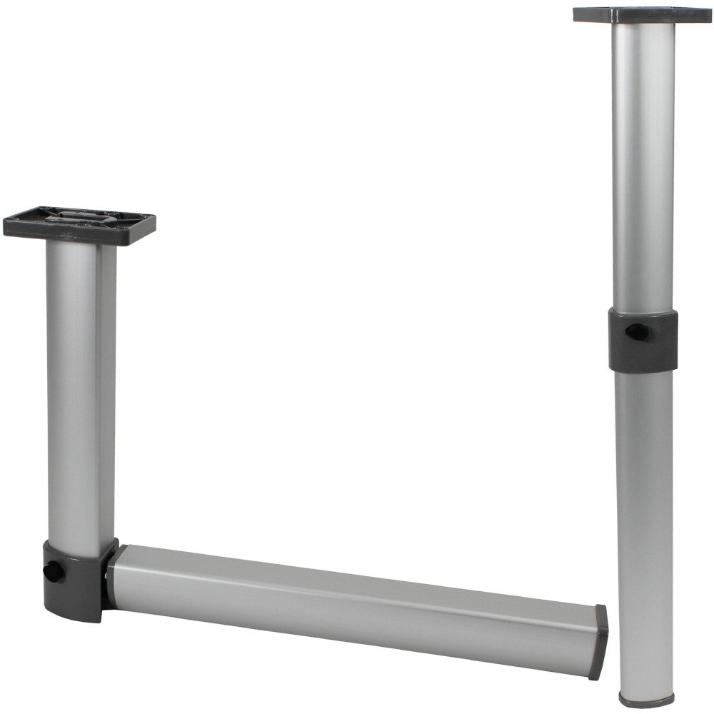 Knorz Stellfuß Gelenktischfuß Tisch Stützfuß Caravan Wohnwagen Wohnmobil Boot Alu