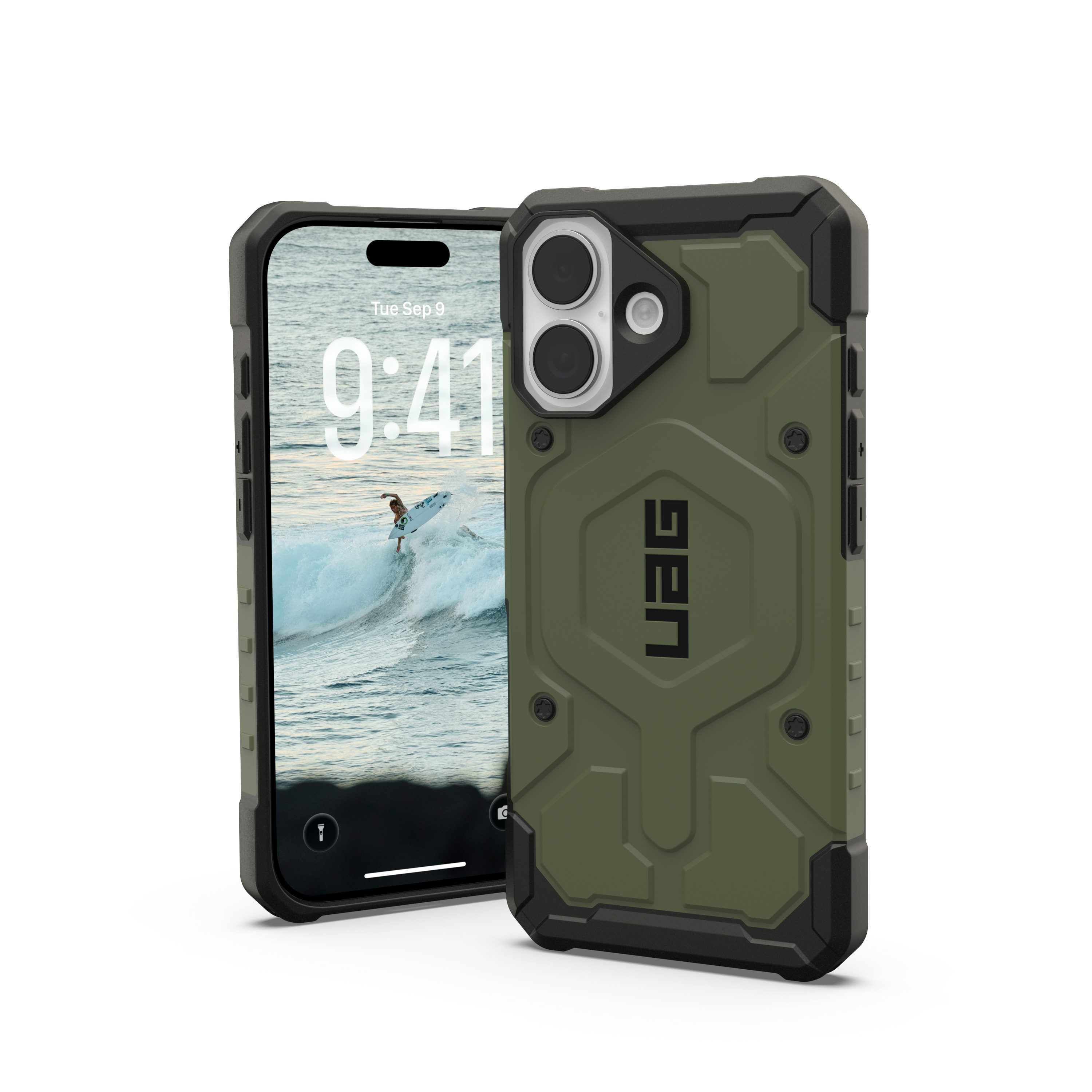 Urban Armor Gear Smartphone-Hülle Pathfinder - iPhone 17 MagSafe Hülle, [Starker Magnetring, Fallschutz nach Militärstandard]