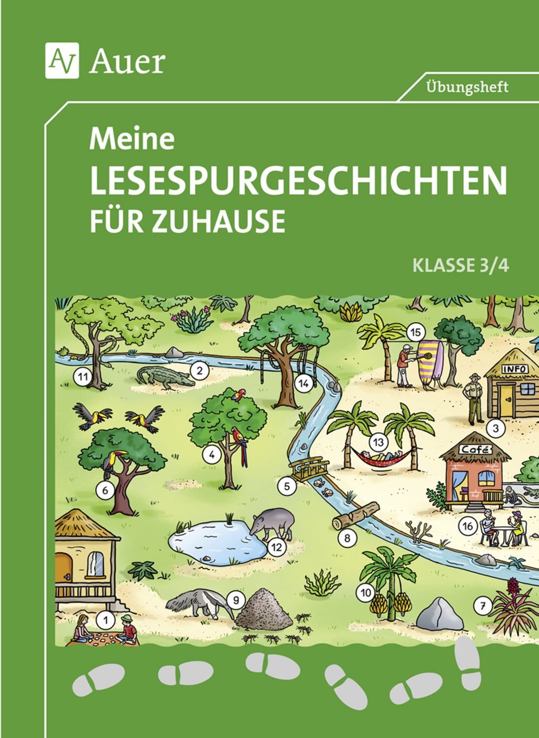 Meine Lesespurgeschichten für Zuhause - Klasse 3/4 / Sandra Blomann, Sven Rook, Anke Zöh