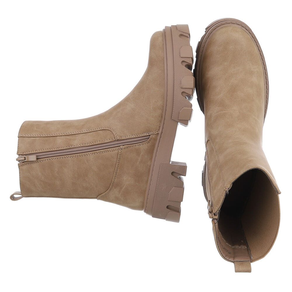 Ital-Design Stylische Stiefelette mit robuster Sohle für Damen Westernstief günstig online kaufen