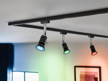 Paulmann LED-Leuchtmittel Smart 3er-Pack Reflektor schwarz matt 350lm 2200K-6500K 230V, Tageslichtweiß