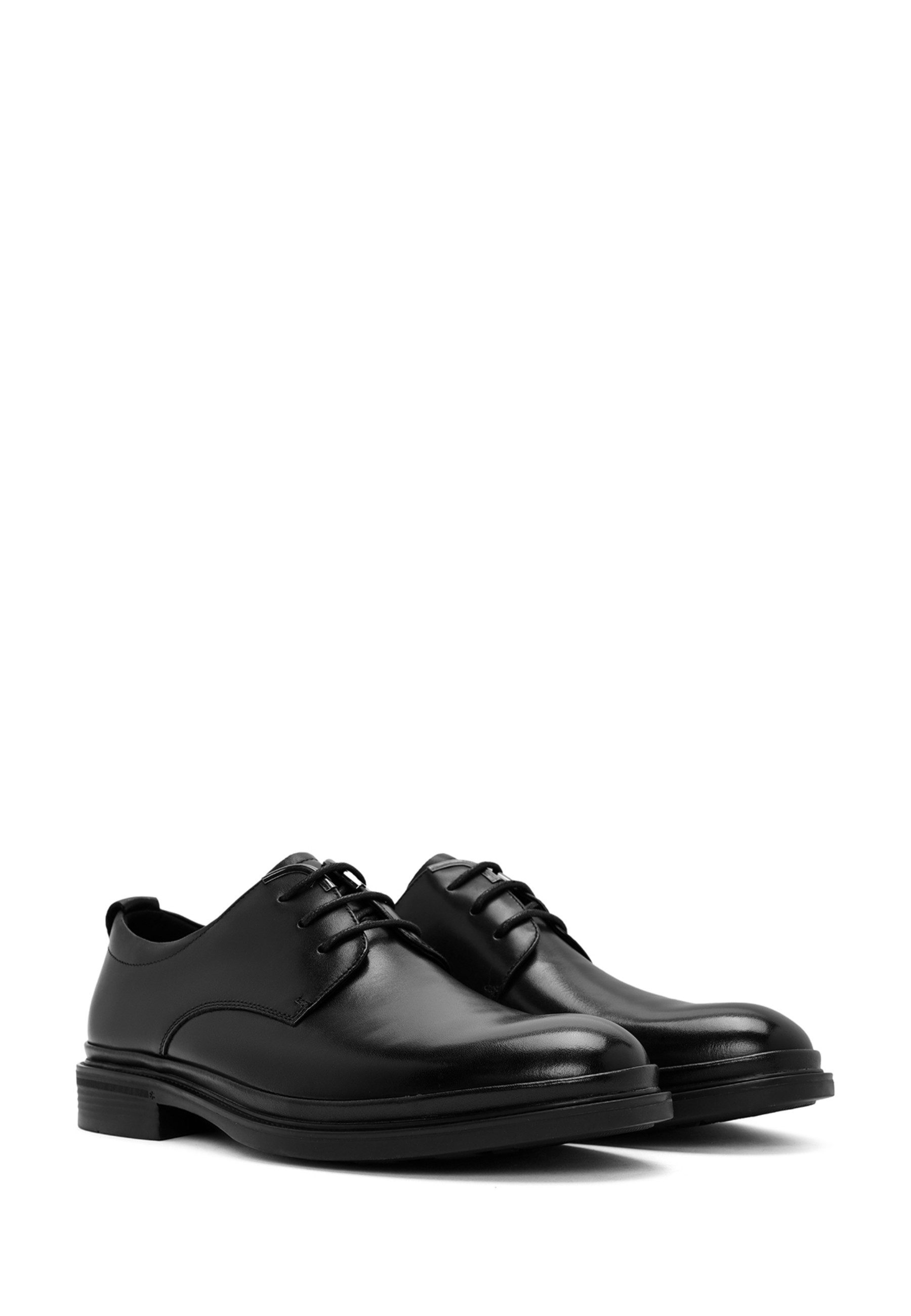 Derimod Klassische Schnürschuhe aus Leder Schnürschuh Schnürsenkel, Lederfutter, Gummisohle