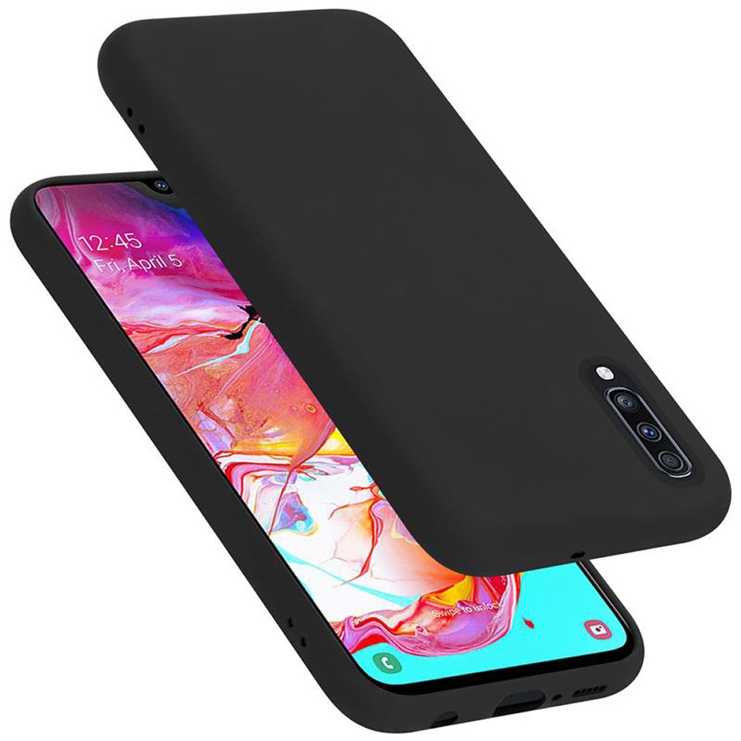Cadorabo Handyhülle für Samsung Galaxy A70 / A70s Hülle Samsung Galaxy A70 / A70s, Flexible Hülle TPU Silikon Schutzhülle Back Cover Case