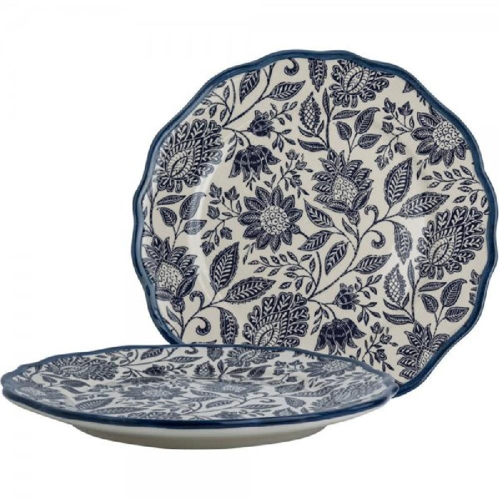 LAURA ASHLEY Speiseteller Speiseteller Hedingham Blue (27cm) (2-teilig)