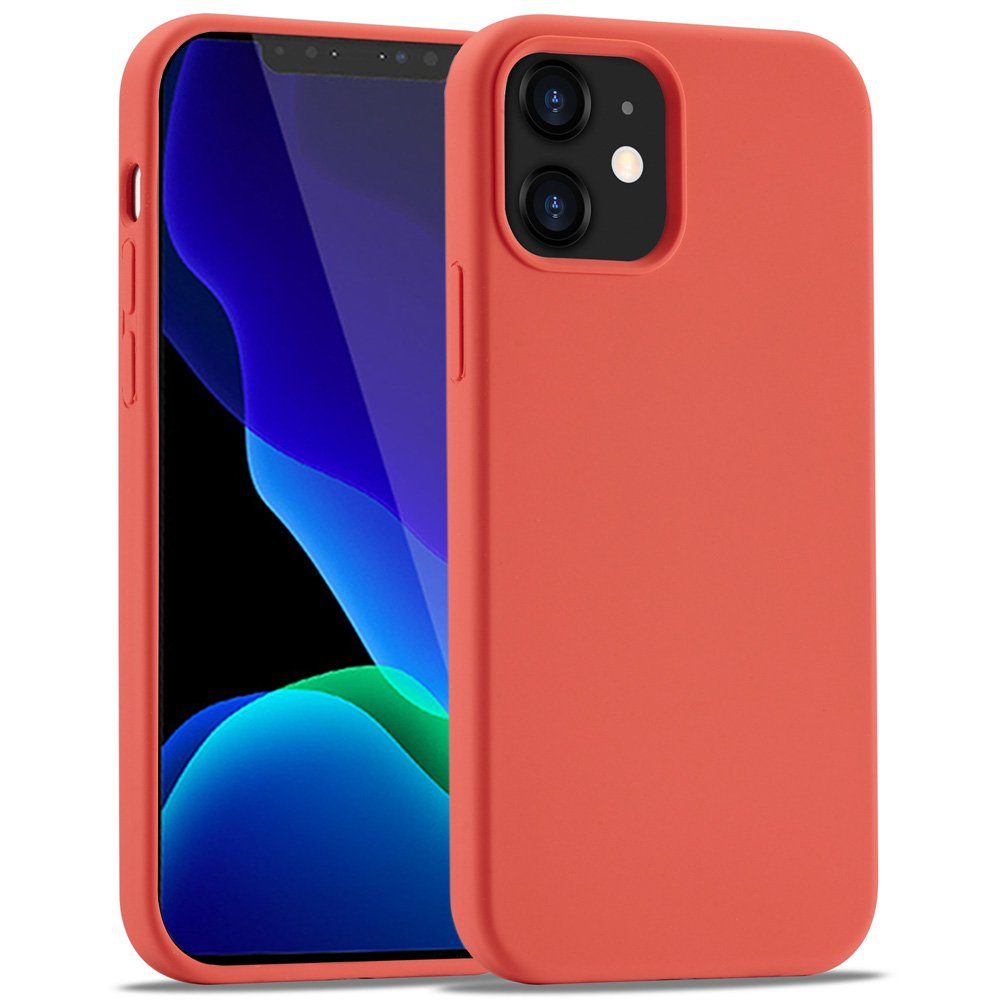 FITSU Handyhülle Silikon Case für Apple iPhone 11 Hülle 6,1 Zoll, Schlanke Handyschale Soft Case Schutzhülle mit Kameraschutz Slim Cover