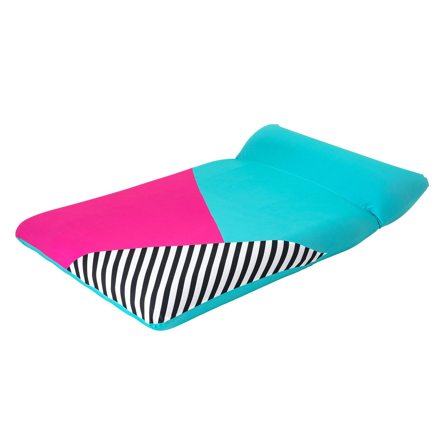 Bestway Badeinsel mit Textilbezug, (Packung, 1-St., 183 x 124 x 33 cm), Sonnenschutz UPF 50+ verhindert Ausbleichen der Farbe