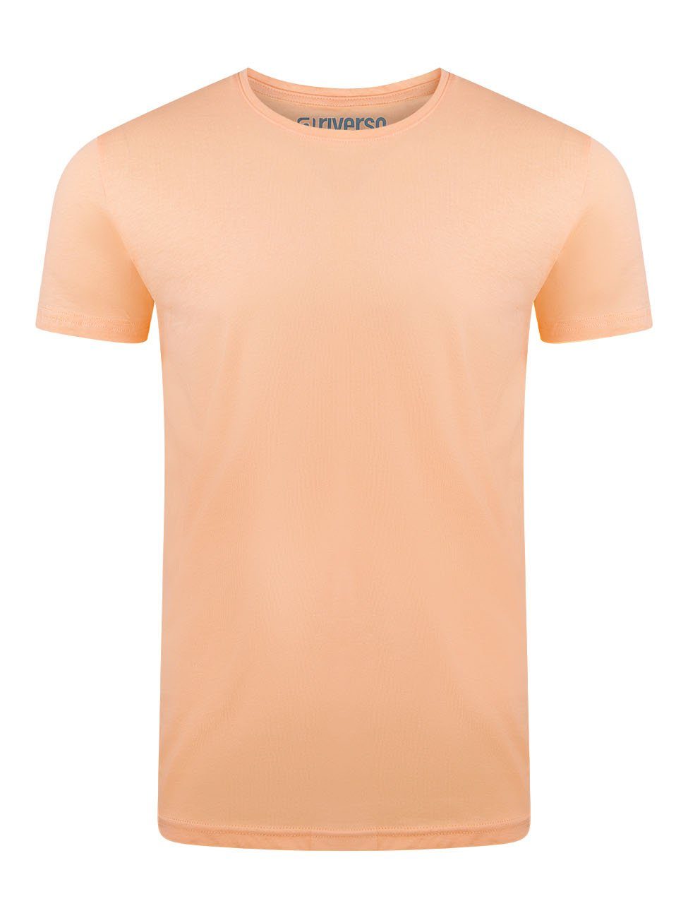 riverso T-Shirt RIVAaron O-Neck (1-tlg) aus 100% Baumwolle