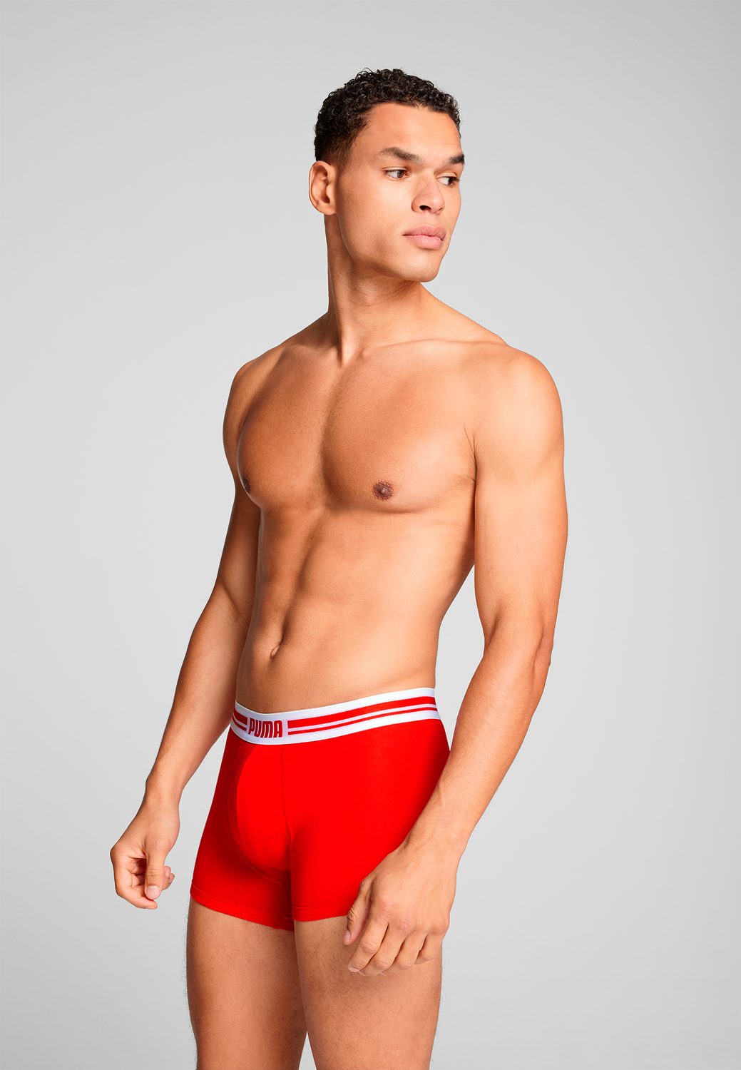 PUMA BODYWEAR Boxershorts Everyday Bodywear Boxers Placed Logo, Webgummibund