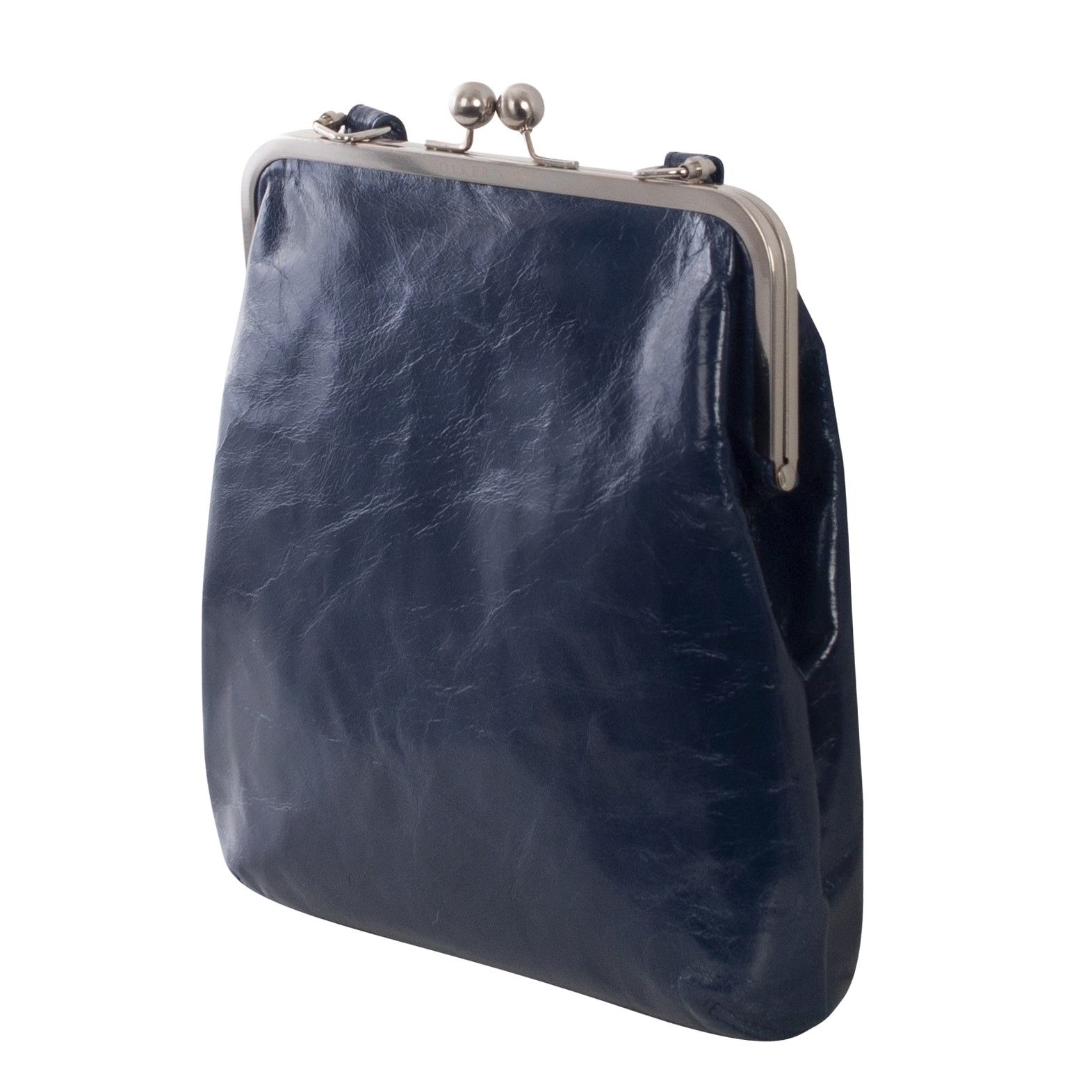 VOLKER LANG Schultertasche MATA  Elegante Damen Bügeltasche aus italienischem Leder