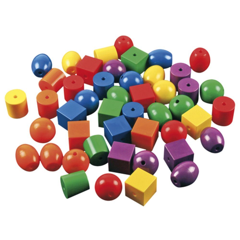 EDUPLAY Lernspielzeug Mega Fädelperlen