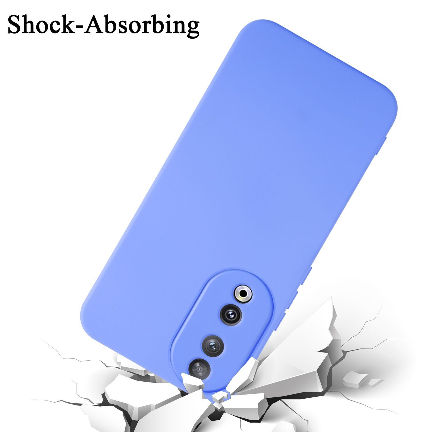 Cadorabo Handyhülle für Honor 90 Hülle Honor 90, Flexible Hülle TPU Silikon Schutzhülle Back Cover Case
