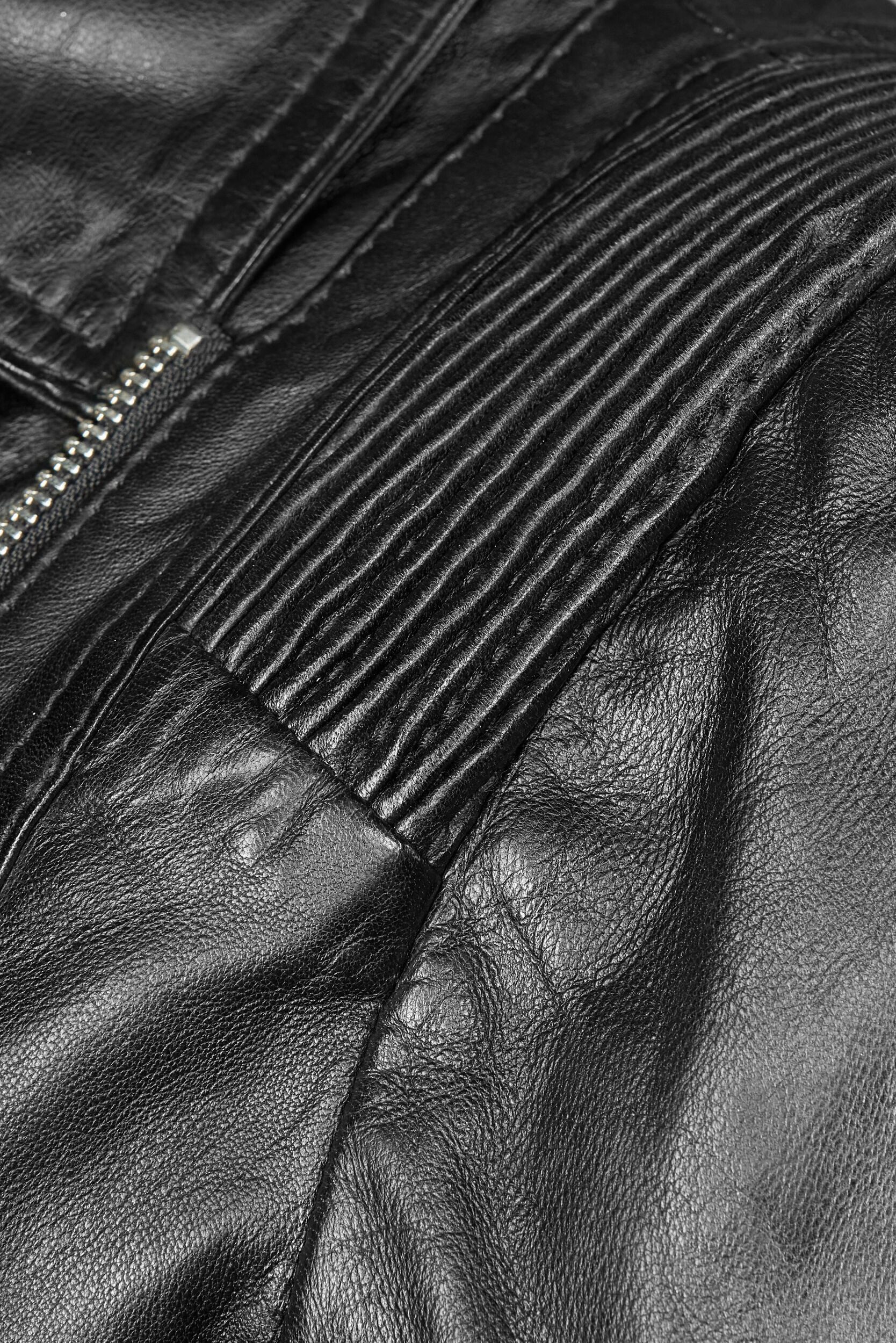 Apple of Eden Lederjacke AOE-129 (1-St) mit Reißverschlusstaschen