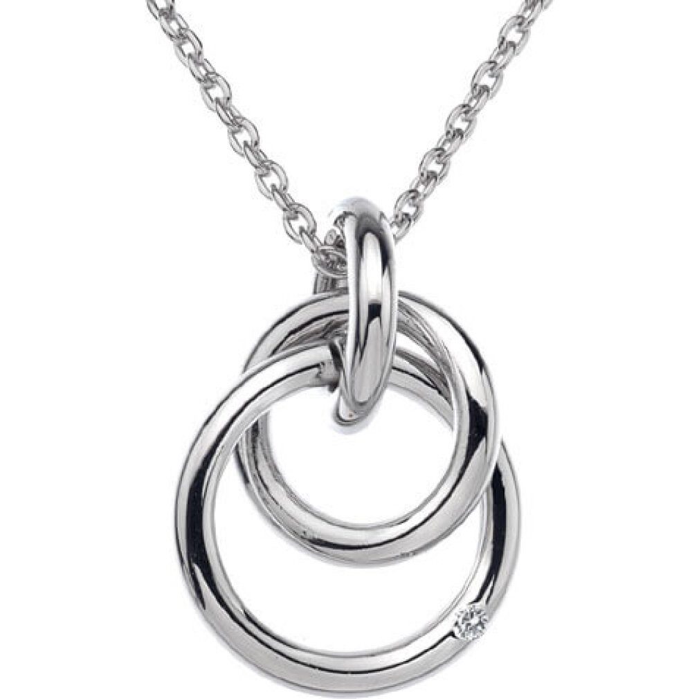 Diamond Kette mit Einhänger Eternity necklace Interlocking DP372