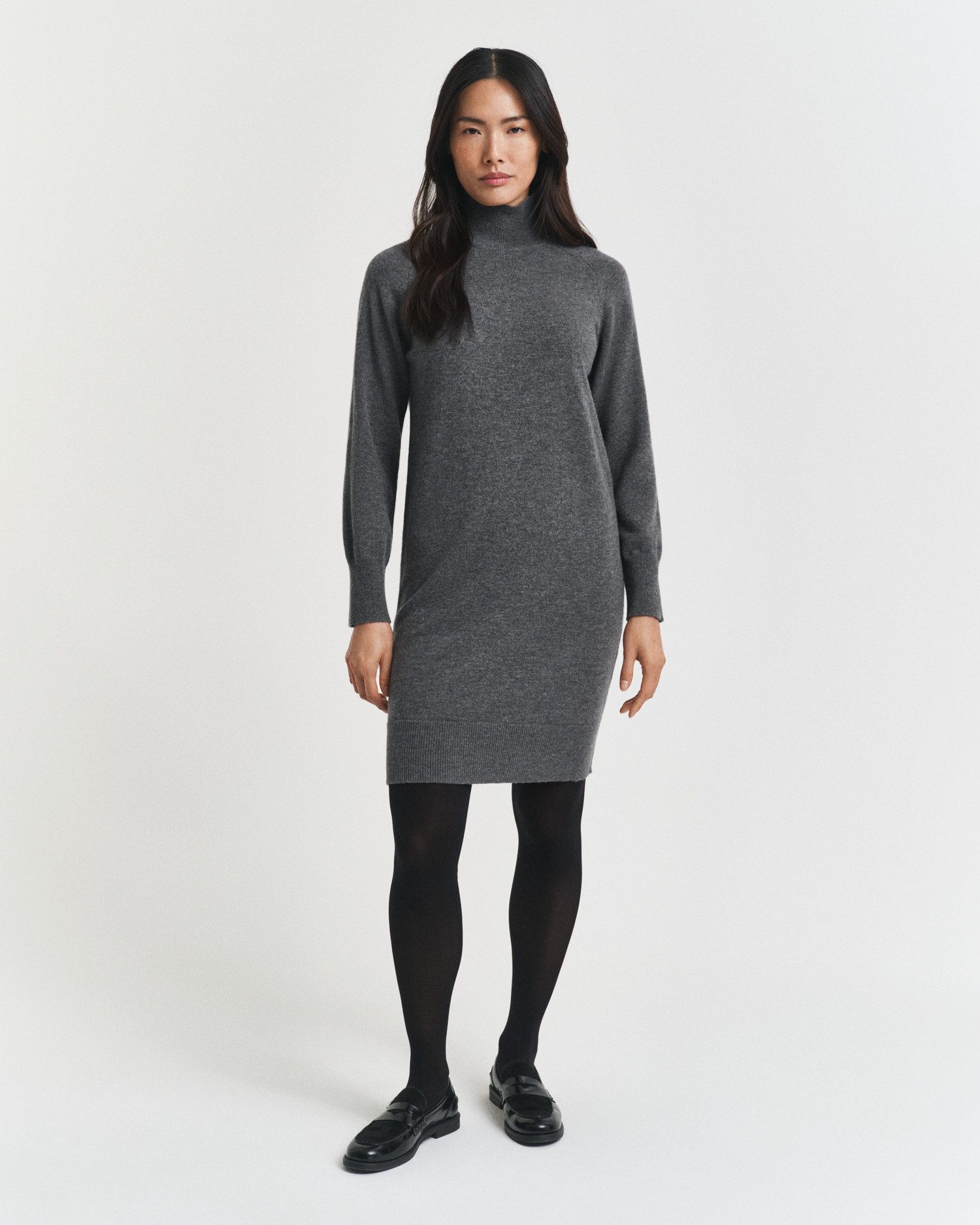 Gant Strickkleid SUPERFINE LAMBSWOOL KNIT Winterkleid, günstig online kaufen