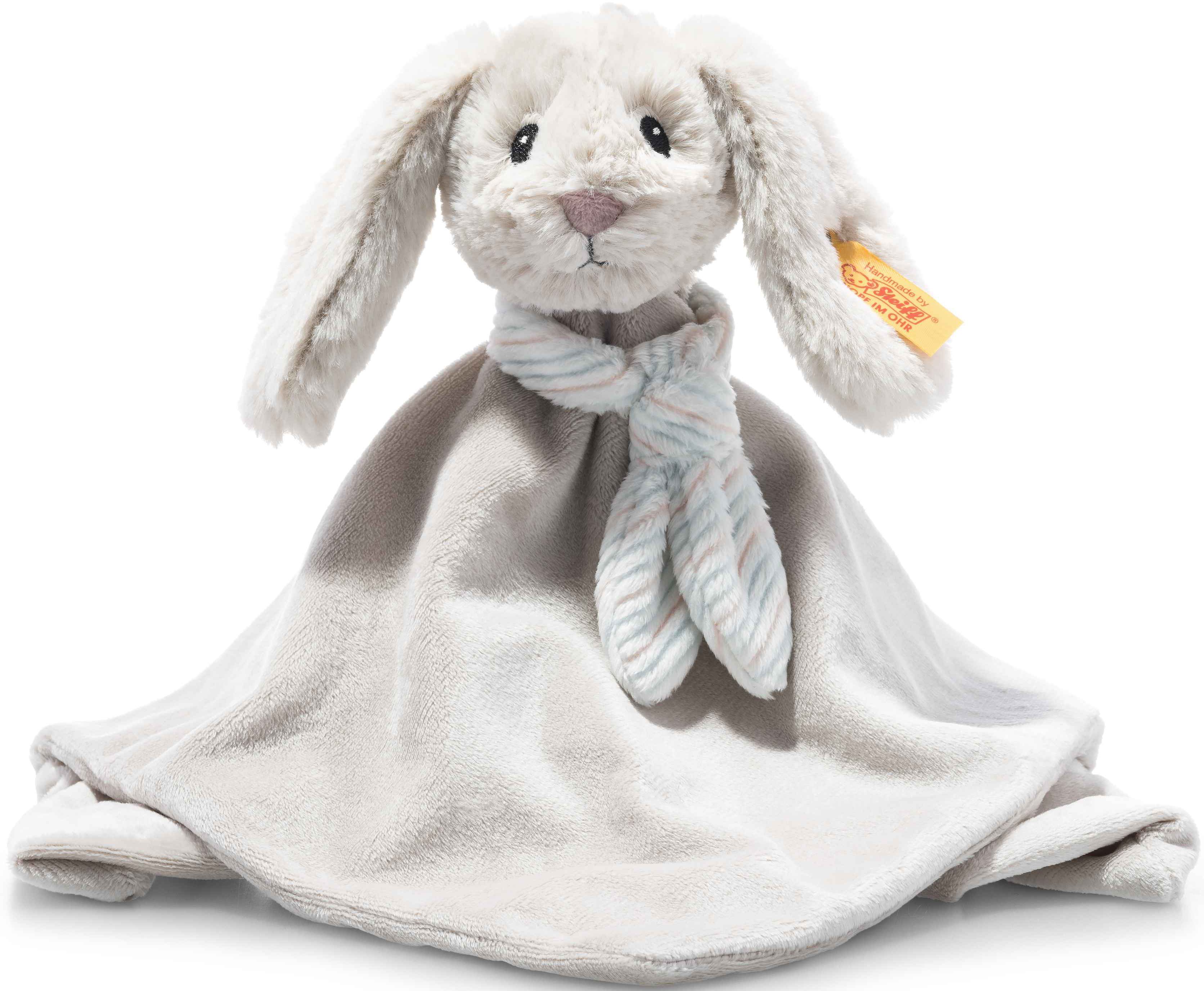 Hase, Steiff Schmusetuch Hoppie mit Cuddly Fingerpuppenfunktion Friends Soft