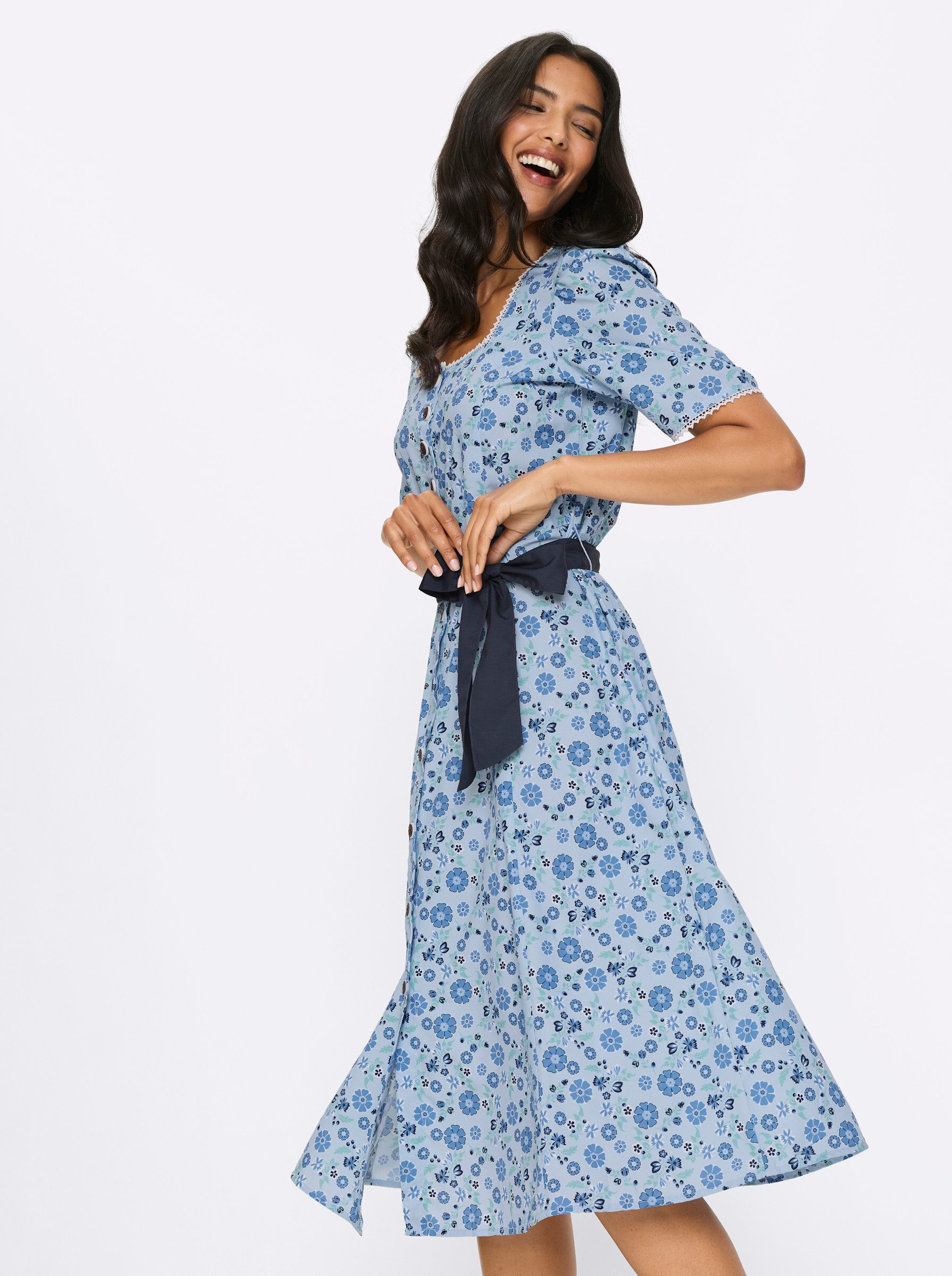 Sieh an! Etuikleid Trachtenkleid Kurzarm – Bild 5 von 5