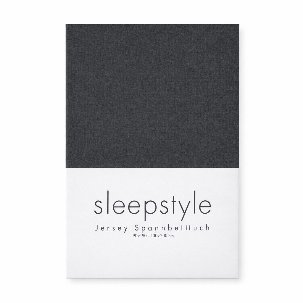 Sleepstyle Spannbettlaken SleepStyle, Jersey, Gummizug: rundum, (1 Stück), günstig online kaufen