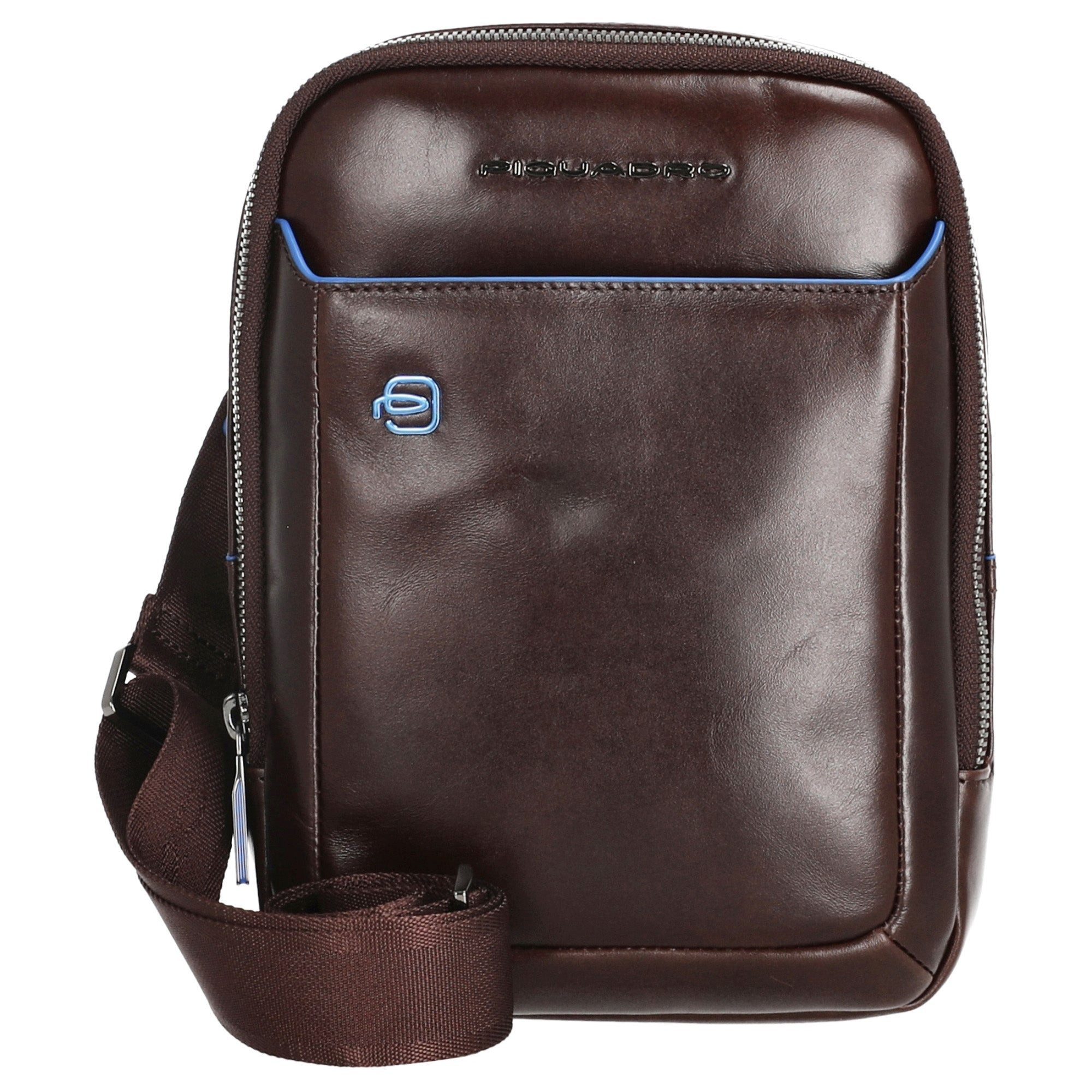 Piquadro Umhängetasche Blue Square - Umhängetasche 23 cm (mahogany)