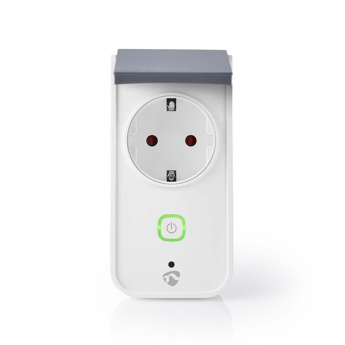 Nedis Energiekostenmessgerät WIFIPO120FWT, 1-tlg., Wi-Fi, Leistungsmesser, kompatibel mit Android/iOS, einfacher Einsatz