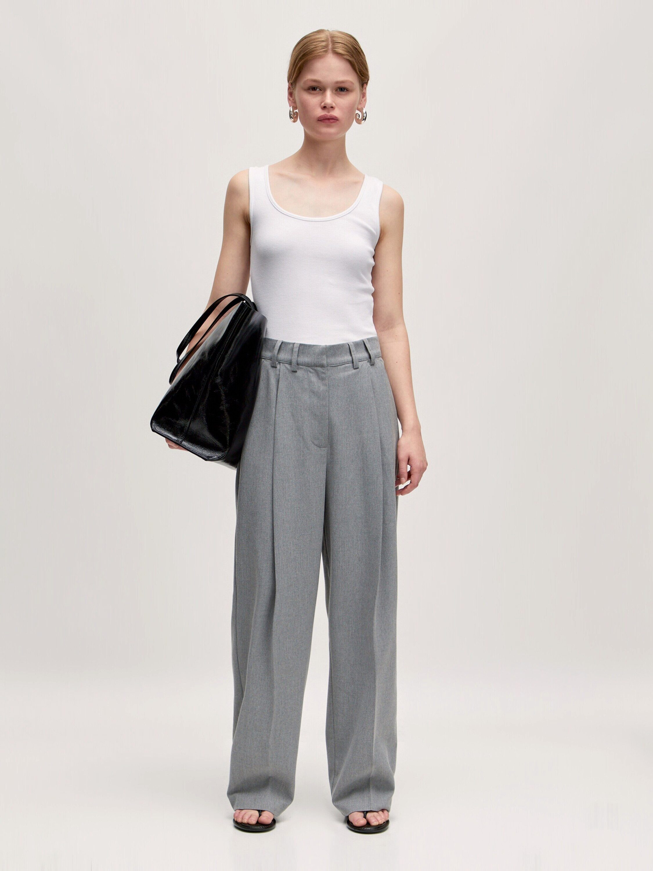 EDITED Stoffhose Kaj (1-tlg) Plain/ohne Details