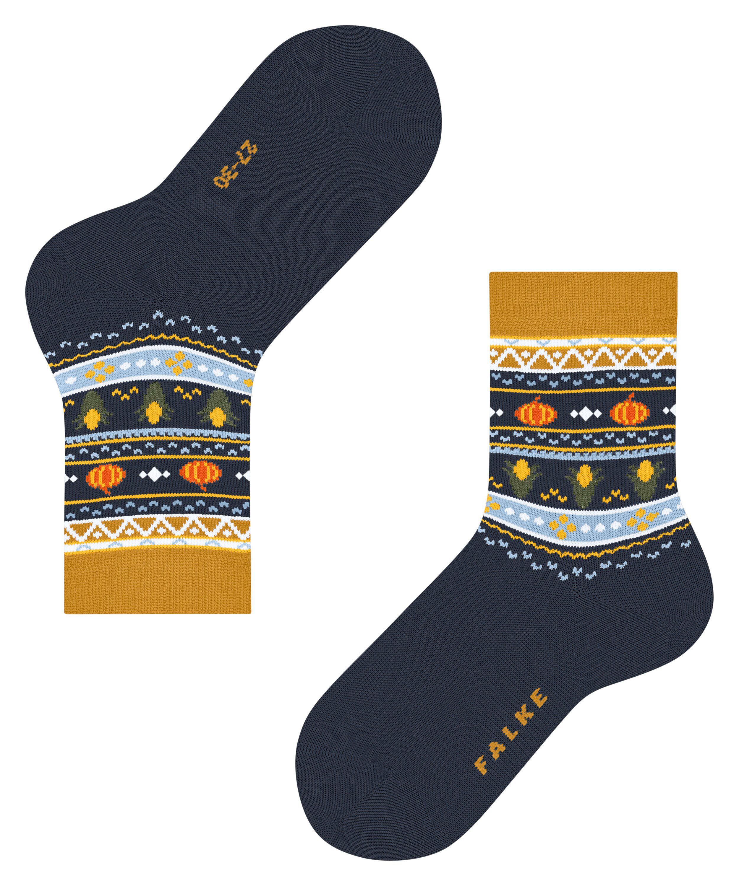 FALKE Socken Pumpkin Fair Isle Socken aus Baumwolle (1-Paar) aus Baumwolle – Bild 5 von 5