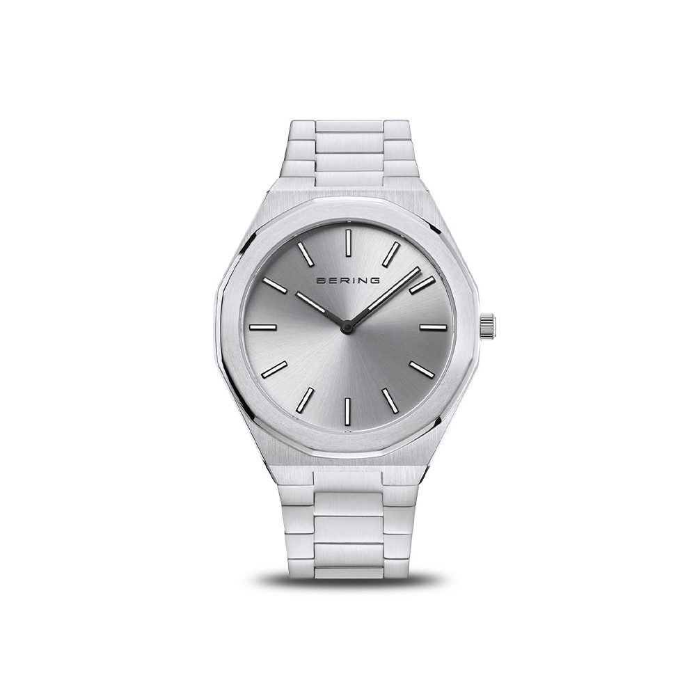 Quarzuhr Bering Classic silber poliert/gebürstet 19641-700 19641-700