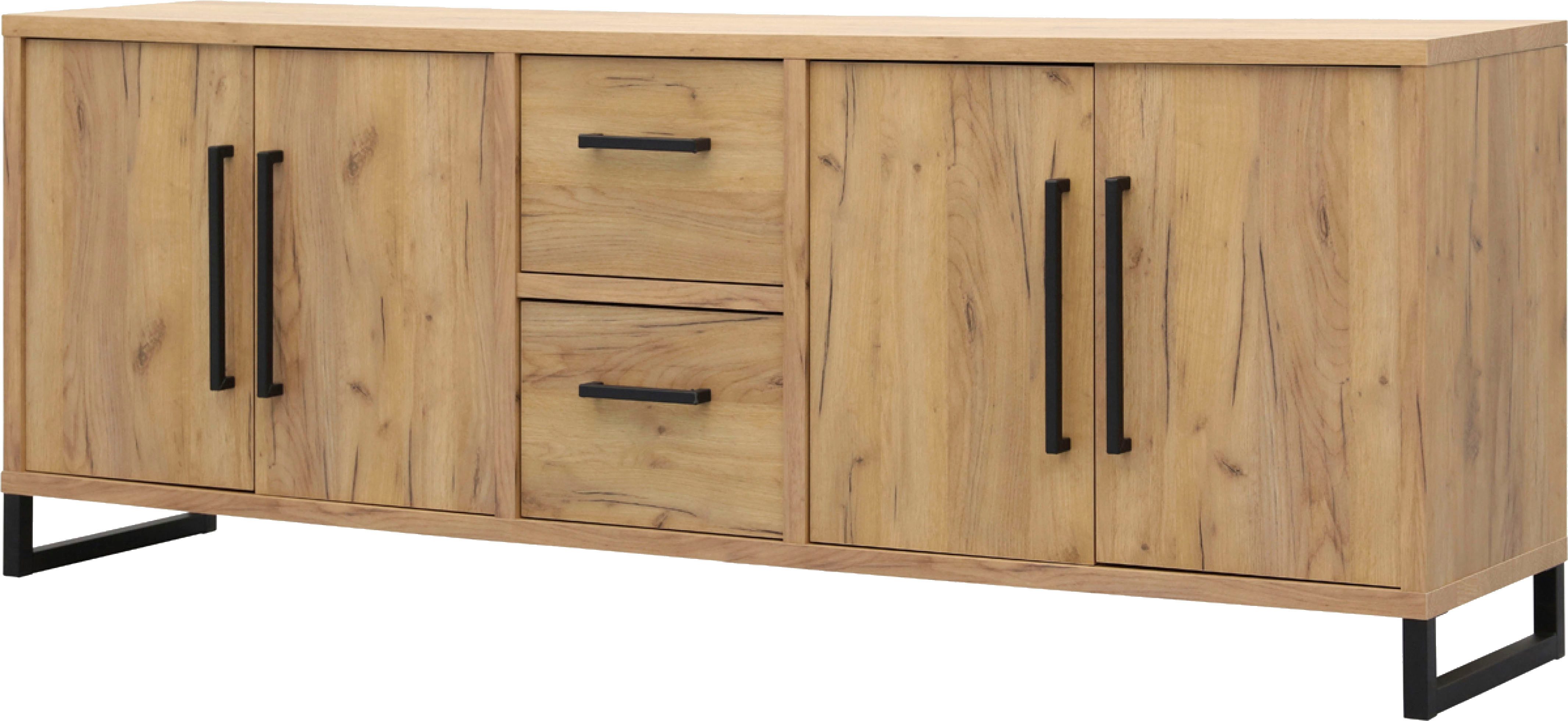 OMG Design Sideboard Ronda, mit Soft-Close, mit Metallgestell