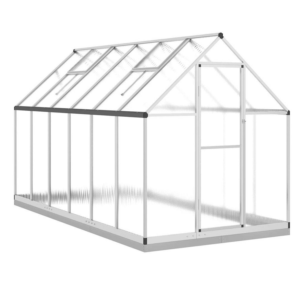 vidaXL Gewächshaus, Gewächshaus mit Fu... vidaXL Gewächshaus, Gewächshaus mit Fu...