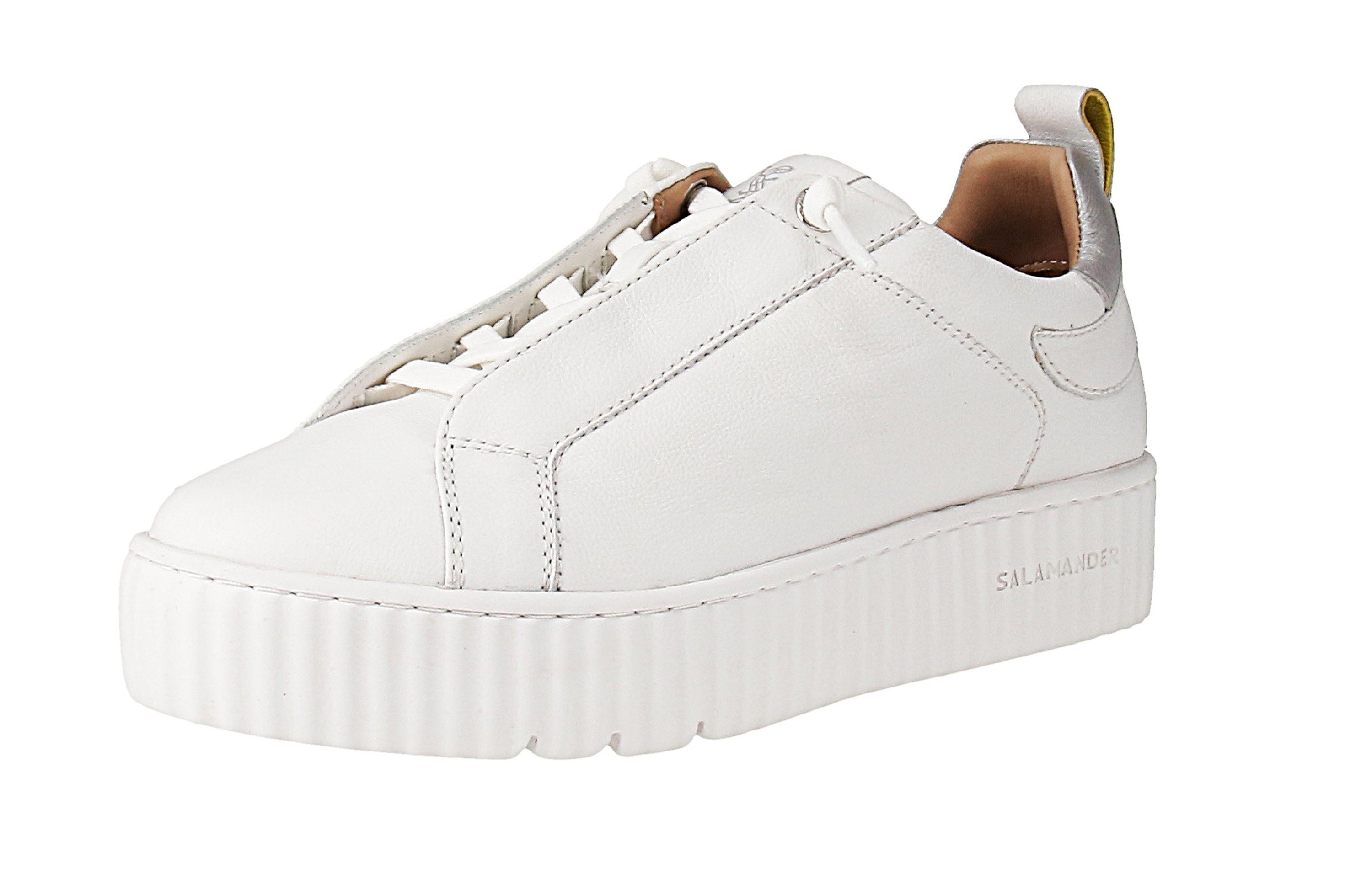 Salamander Salamander F31-ARP03-1040 - Damen Sneaker - 2013-White-Silver Sneaker