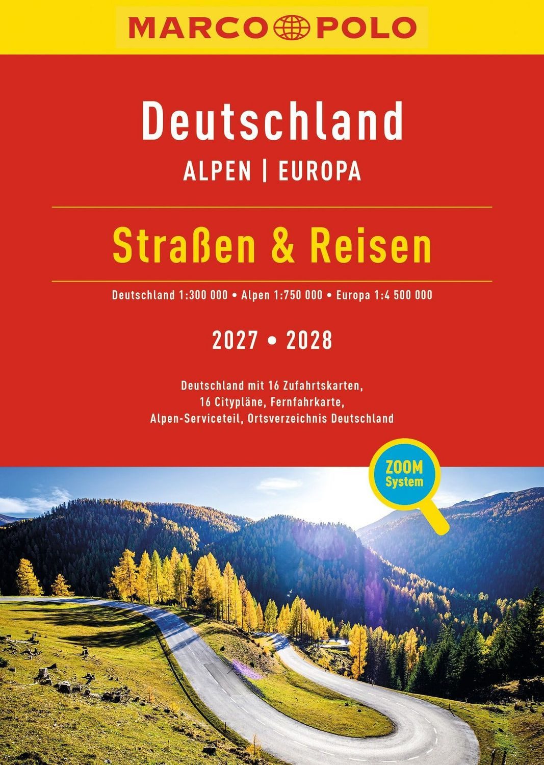 MARCO POLO Straßen & Reisen 2027/2028 Deutschland 1:300.000 / diverse