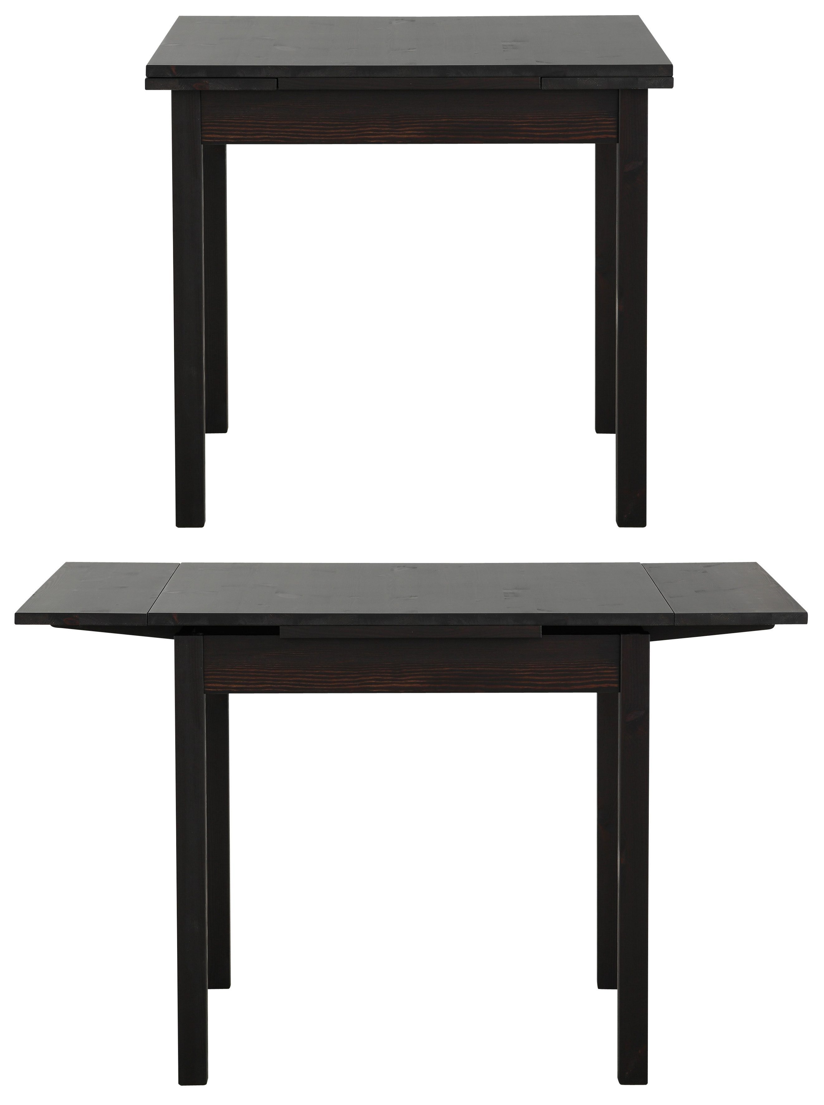 Home affaire Esstisch Maike, TOPSELLER! (Esstisch, Küchentisch, OTTOs Choice), Home affaire, Breite 80cm, mit Auszugsfunktion
