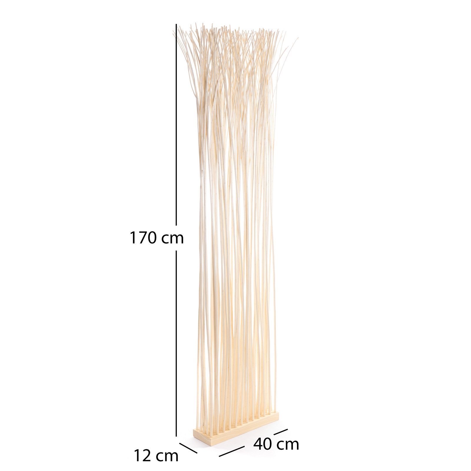 DESIGN DELIGHTS Paravent RAUMTEILER "SLIM", Weide, günstig online kaufen