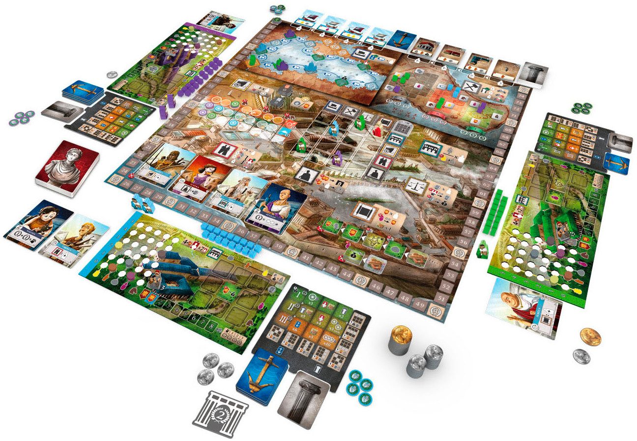 Queen Games Spiel Nova Roma, Strategiespiel, Made in Europe