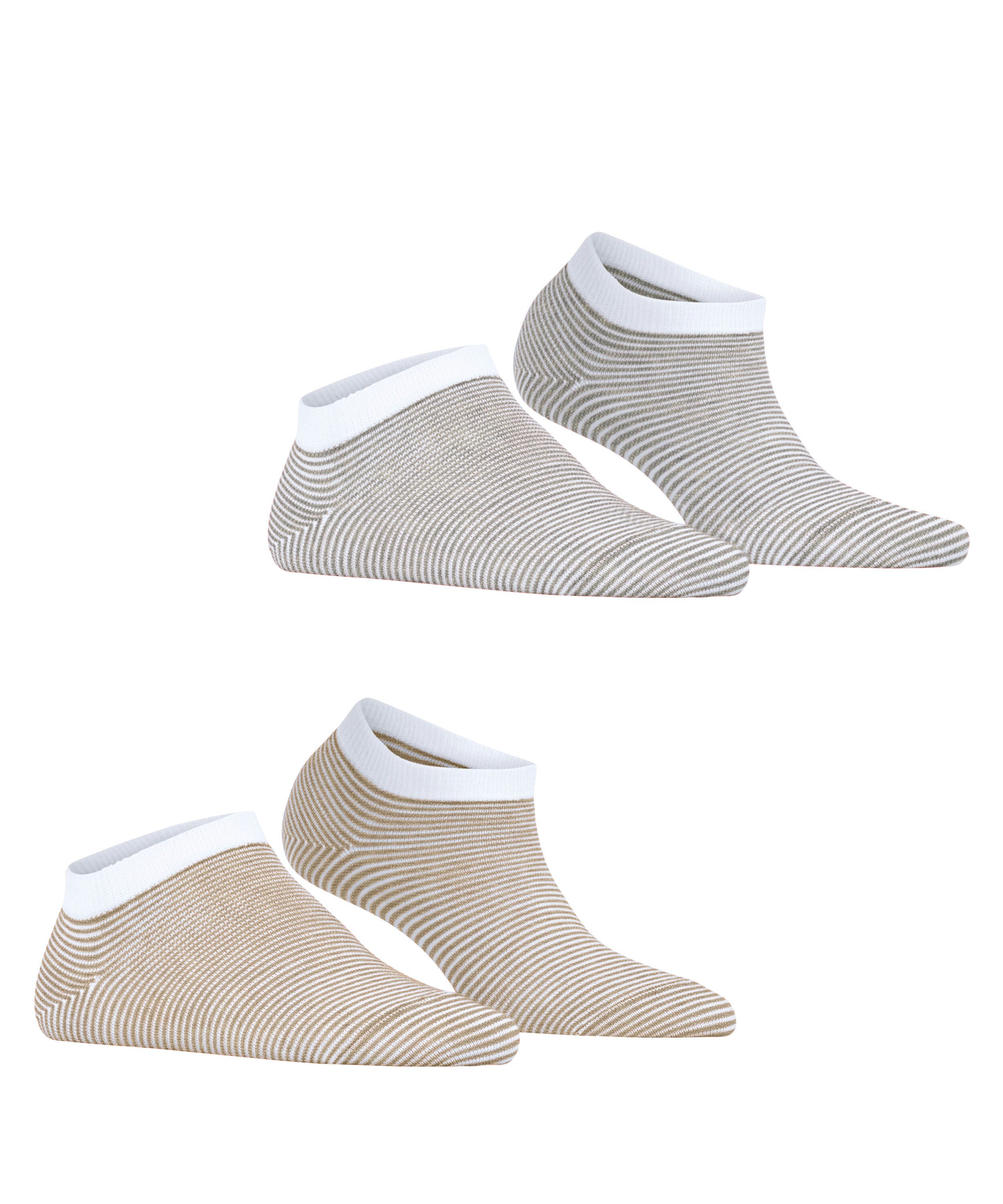 Esprit Sneakersocken Allover Stripe 2-Pack Sneakersocken (2-Paar)