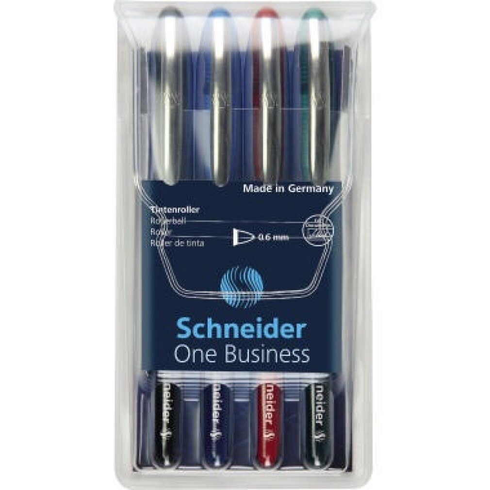 Schneider Permanentmarker Gelschreiber Schneider Tintenroller One Business 0,6m Strichstärke: 0,6 mm