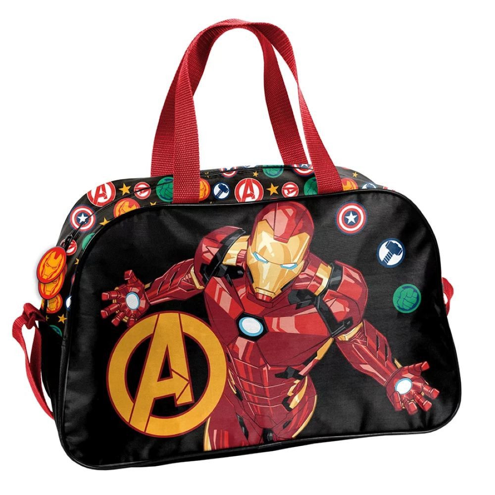 PASO Sporttasche Avengers Kindersporttasche Trainingstasche (1-tlg., Einzelteil), Schwimmbadtasche leicht Jungen Mädchen
