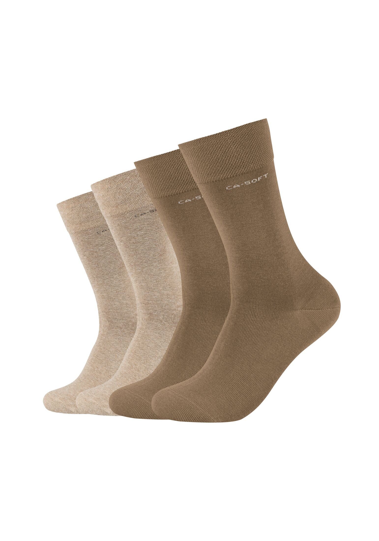 Camano Socken Socken für Damen und Herren Businesssocken Komfortbund Bequem tiger's eye
