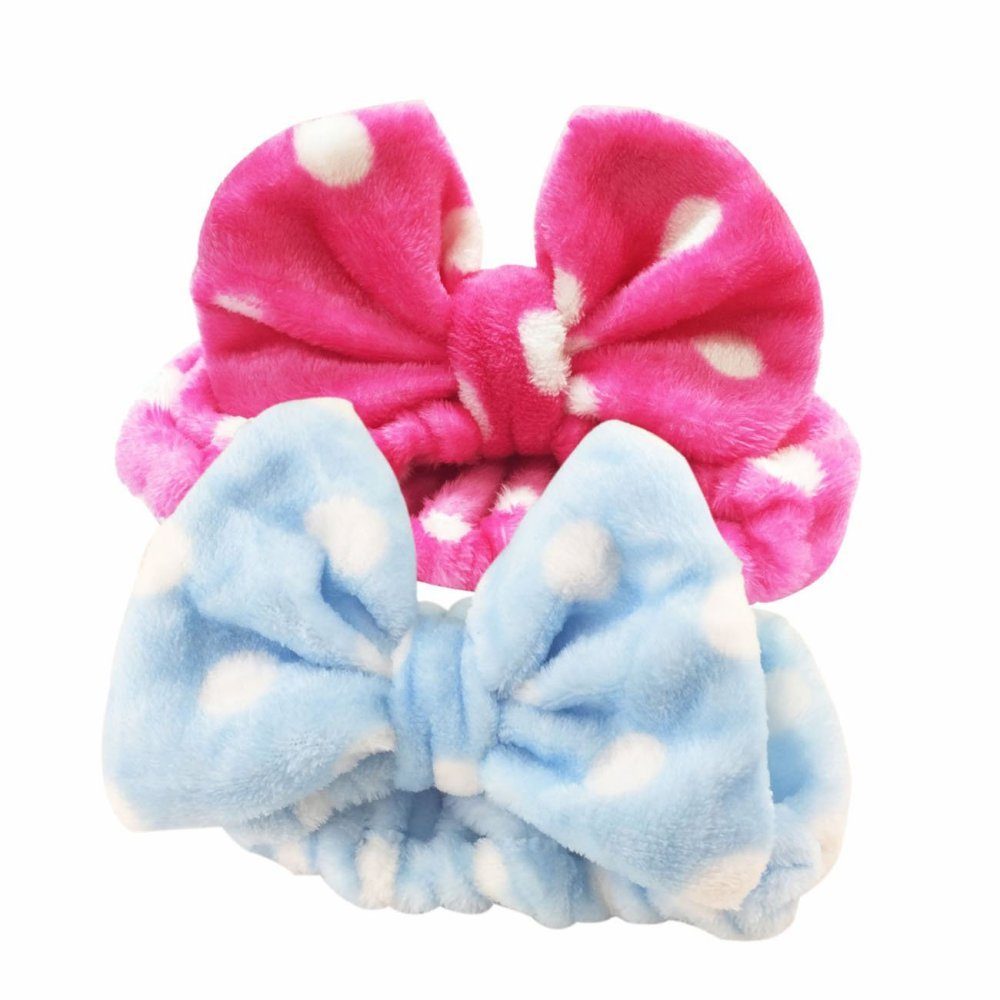 Jormftte Haarband Bowknot Haarbänder Make Up Sport Haarband