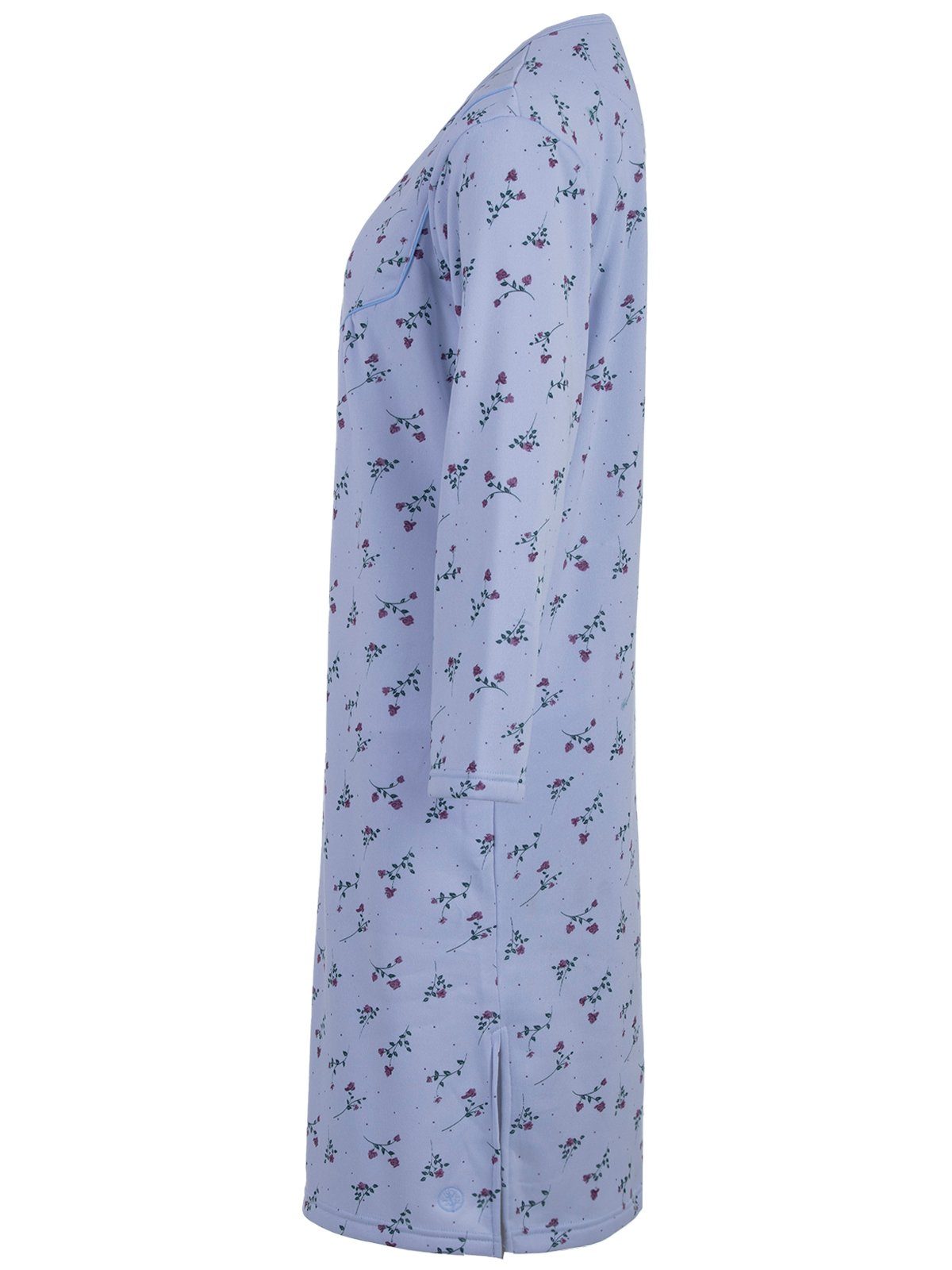 zeitlos Nachthemd Thermo Nachthemd - Blumen günstig online kaufen