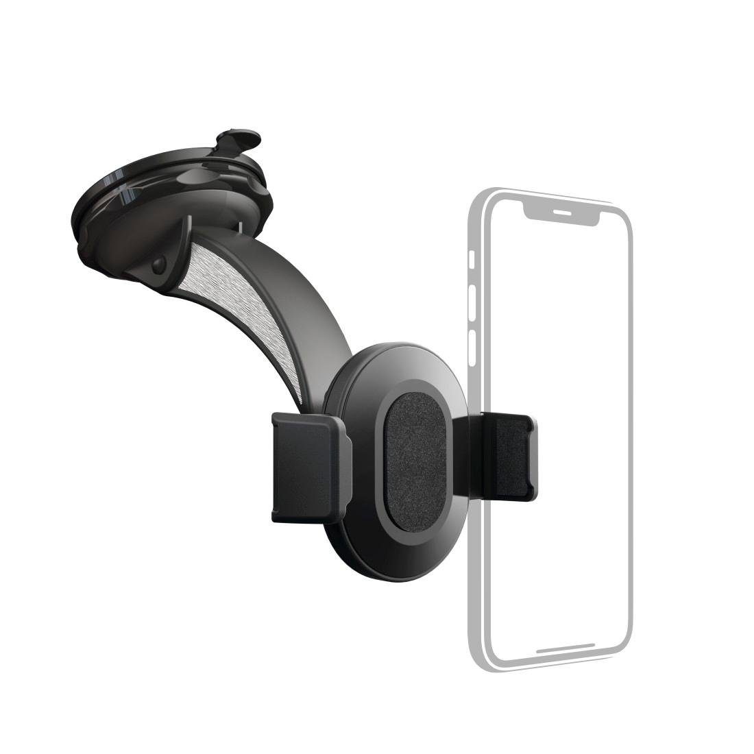 Hama Auto Handyhalterung mit Saugnapf, 360 Grad drehbar, universal Smartphone-Halterung