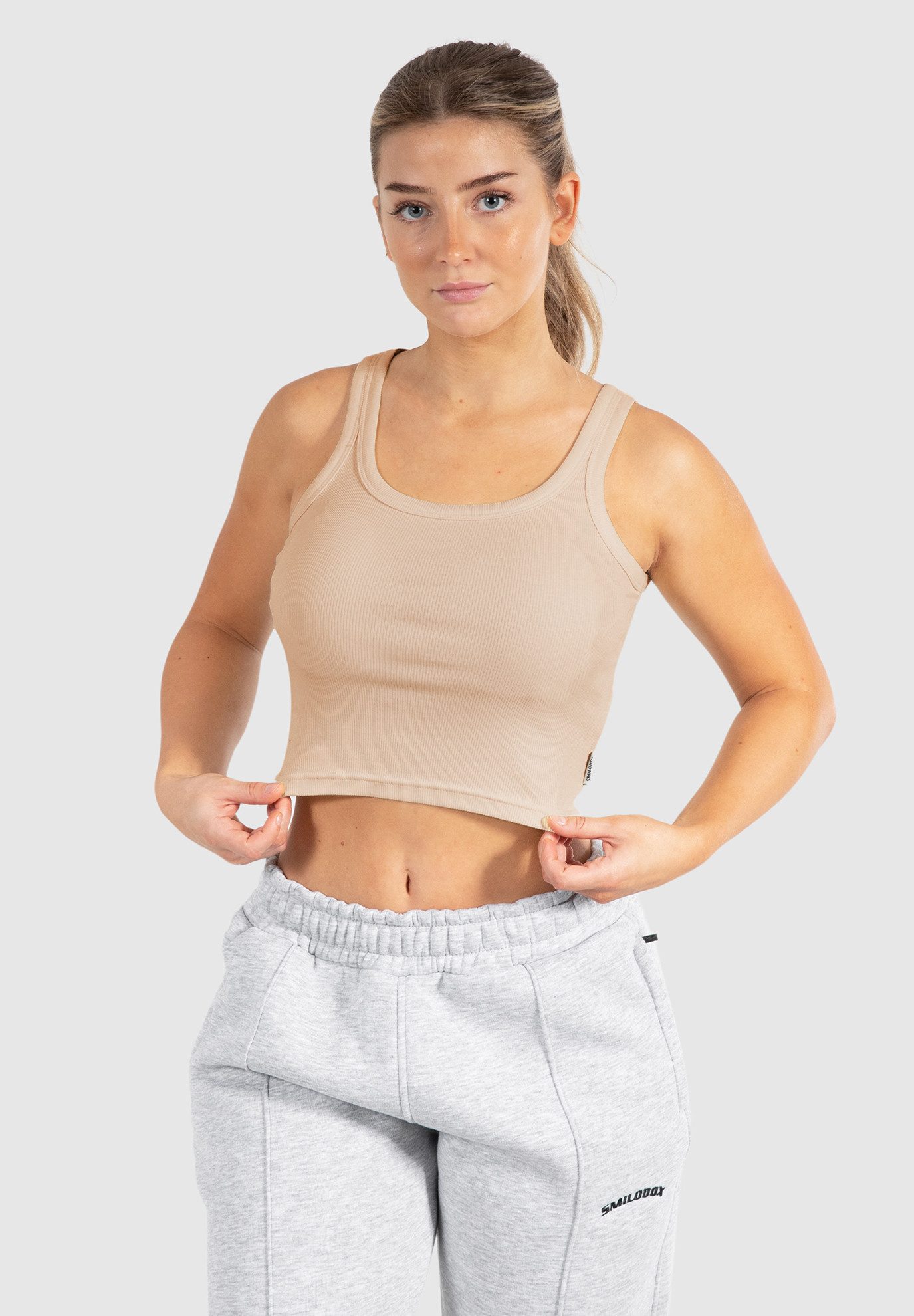 Smilodox Tanktop Myrana 100% Baumwolle günstig online kaufen
