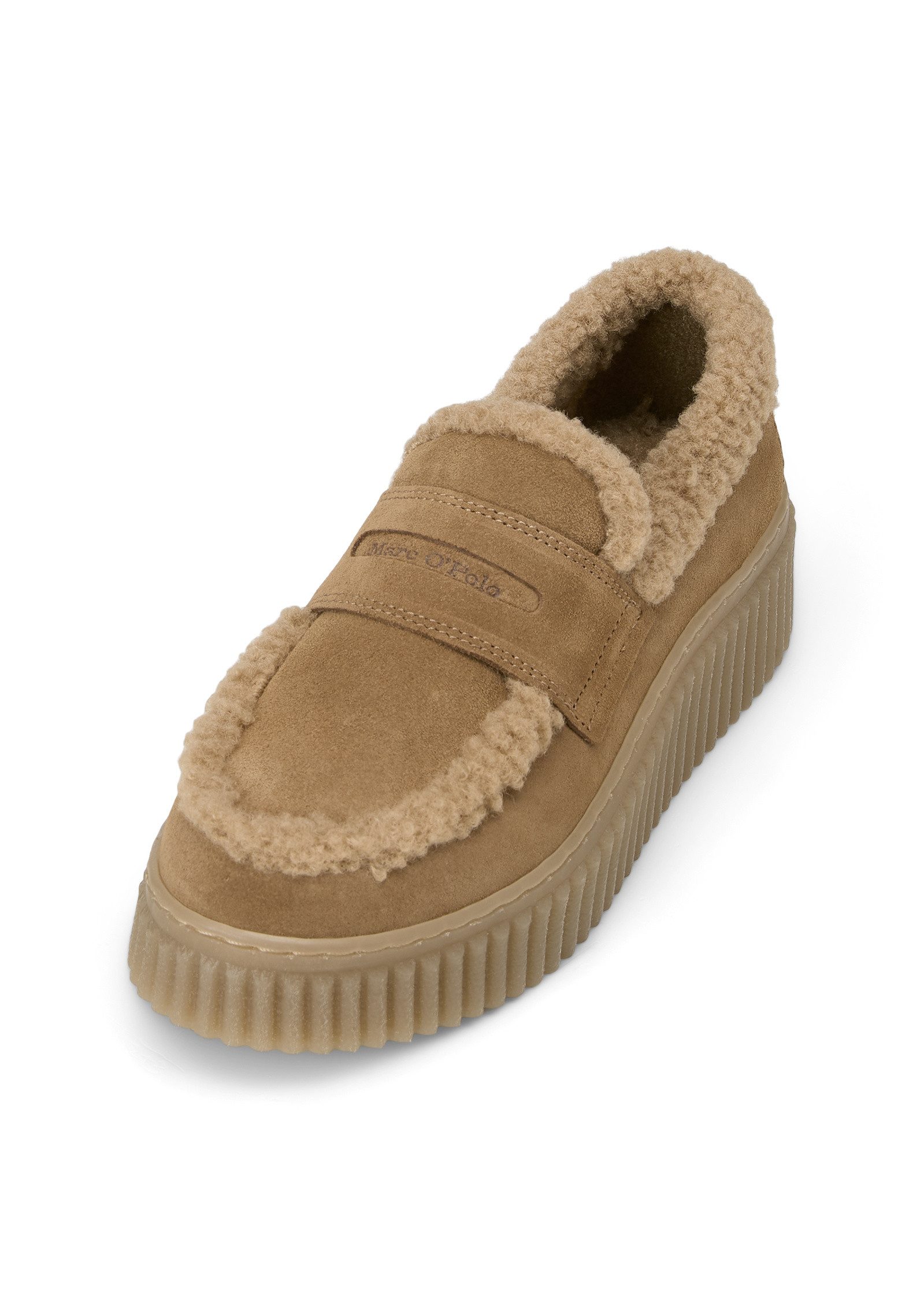Marc O'Polo mit flauschigem Teddyfutter Loafer