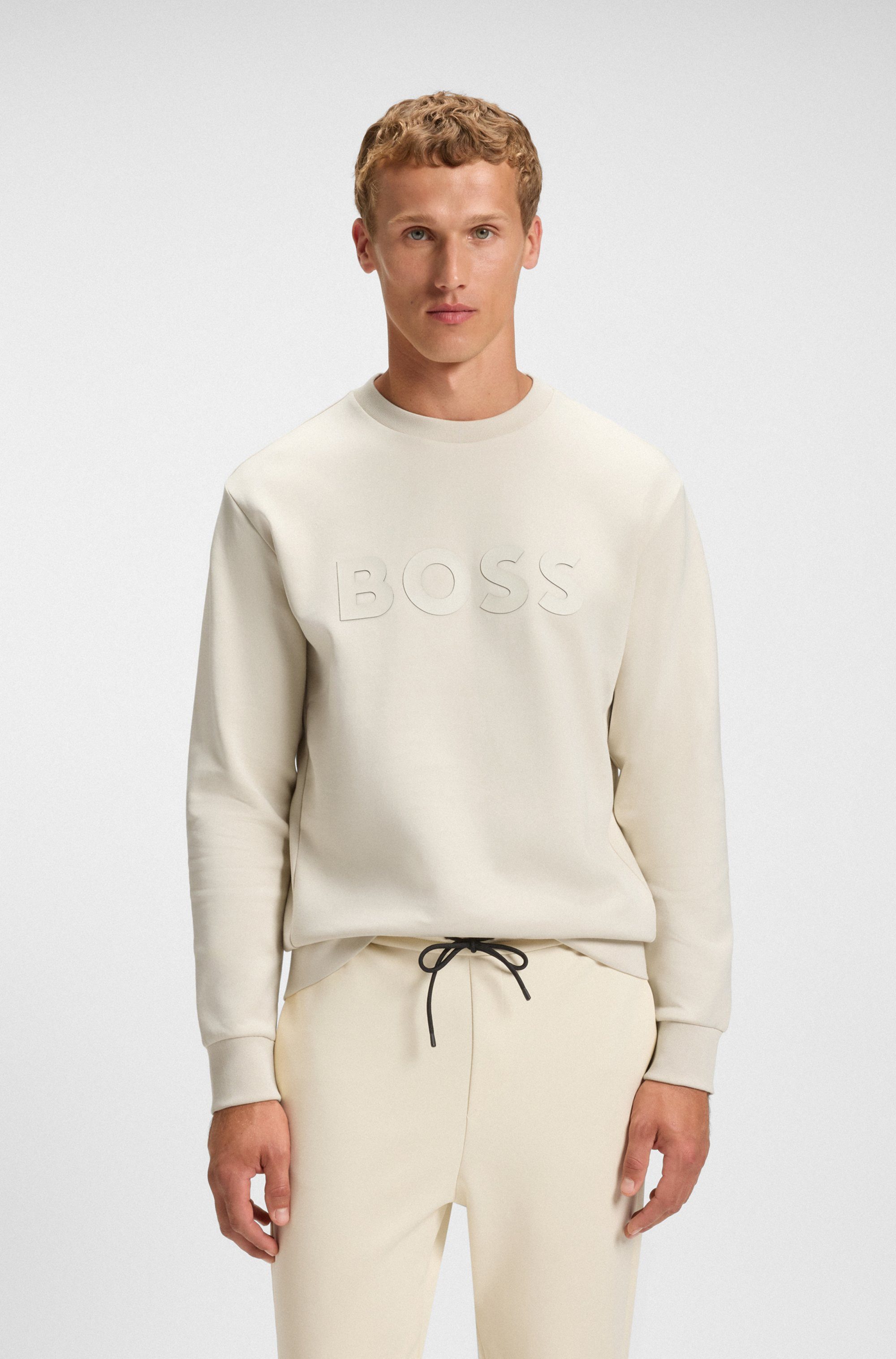 BOSS GREEN Sweatshirt Salbo mit Logodruck günstig online kaufen