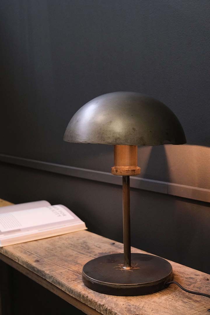 Trademark Living Lampenschirm Schreibtischlampe mit industriellen Charme des 20. Jahrhunders