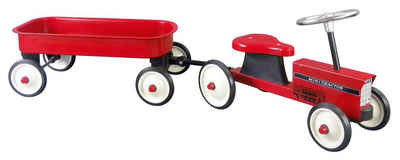 goki Rutscher Traktor mit Anhänger, ab 1 Jahr geeignet