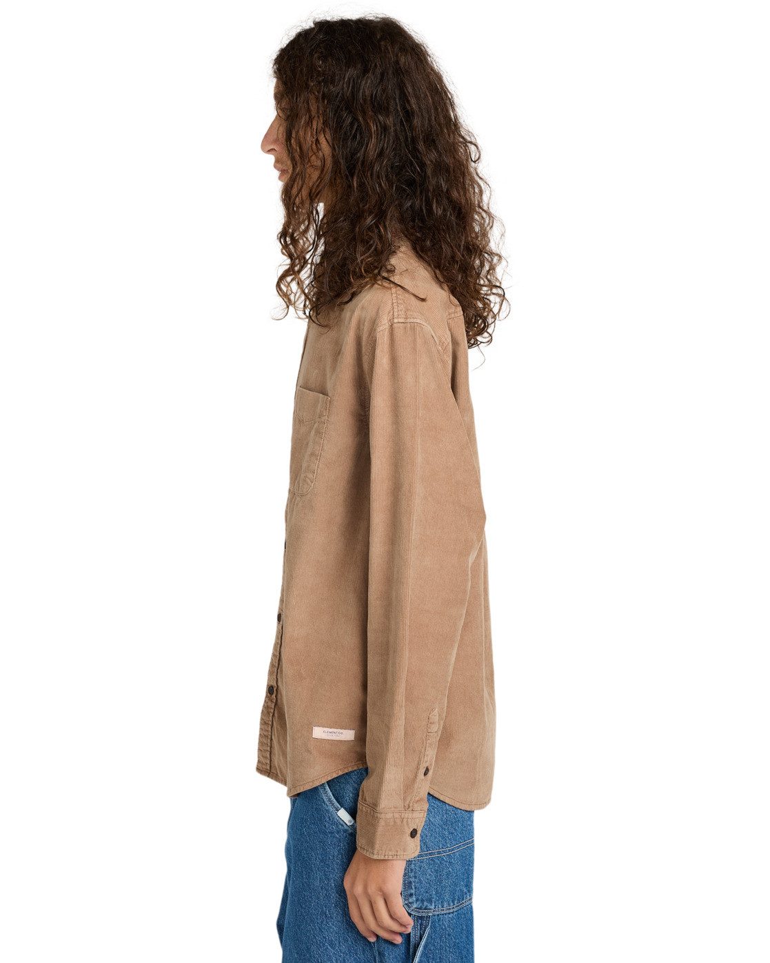 Element Langarmhemd Button Down Regular Corduroy