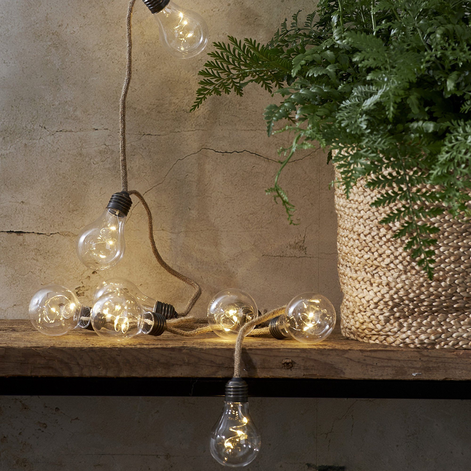 STAR TRADING LED-Lichterkette Jutta, Star Trading LED Lichterkette Batterie günstig online kaufen